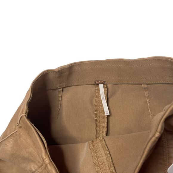 Free People Femme Fatale Pull On Skirt Khaki Size XS - Picture 3 of 4